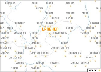 map of Làng Hen