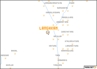 map of Langhkam