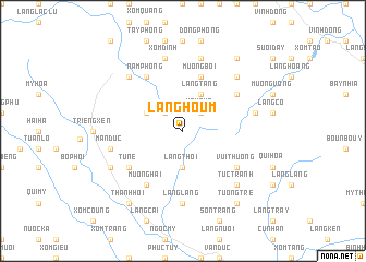 map of Làng Houm