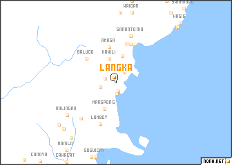 map of Langka