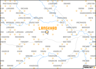 map of Làng Khào