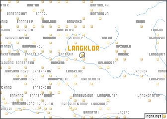 map of Làng Klor