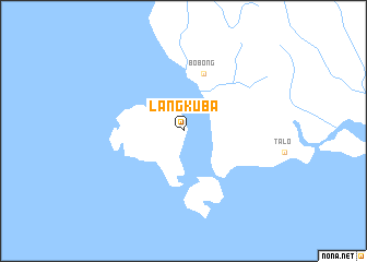 map of Langkuba