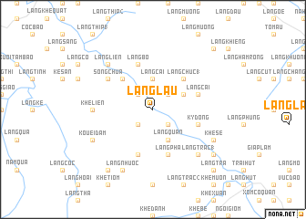 map of Làng Lâu