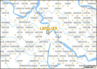 map of Làng Liên