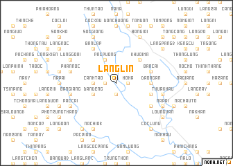 map of Làng Lìn