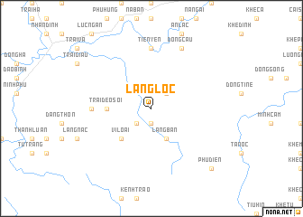 map of Làng Lộc