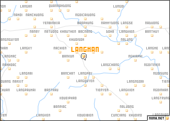 map of Làng Mán