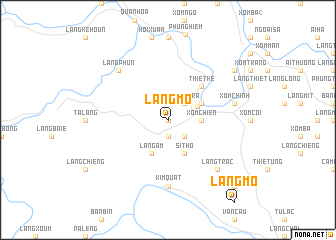 map of Làng Mô