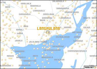 map of Lāng Mulāna