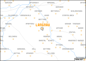 map of Langnau