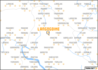 map of Làng Ngơi Me