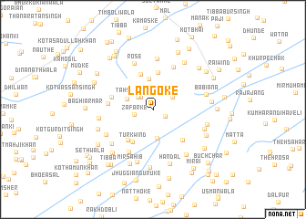 map of Lāngoke