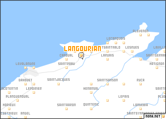 map of Langourian