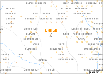 map of Lango