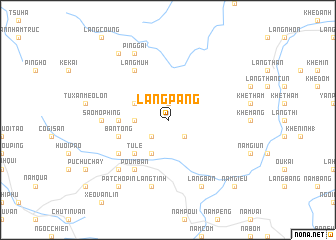 map of Làng Pang