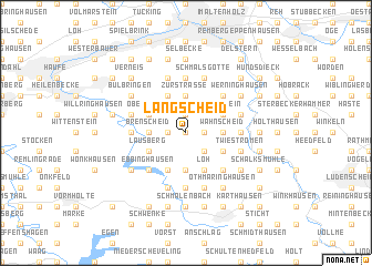 map of Langscheid