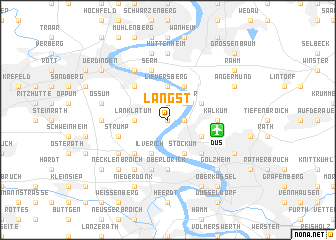 map of Langst