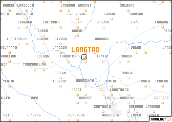 map of Làng Tao