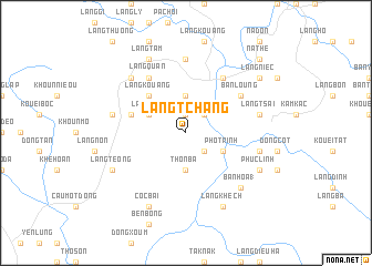 map of Làng Tchang