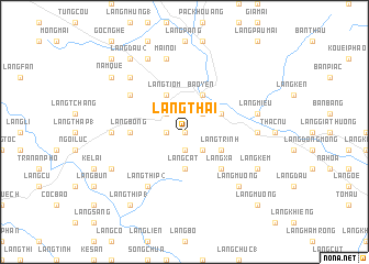 map of Làng Thài