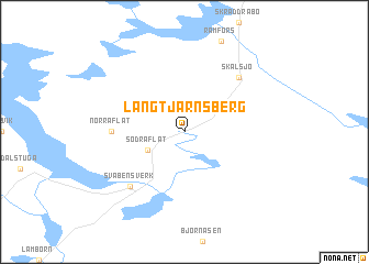 map of Långtjärnsberg