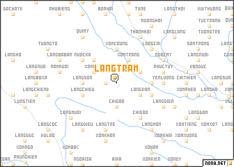 map of Làng Tram