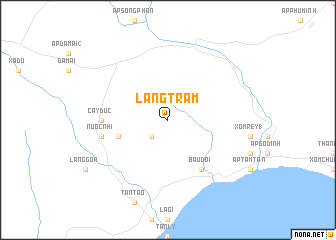 map of Làng Trám