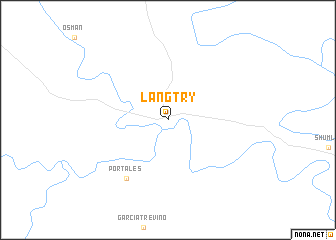 map of Langtry