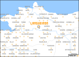 map of Langueirón
