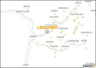 map of Langurbat