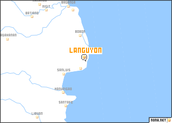 map of Languyon