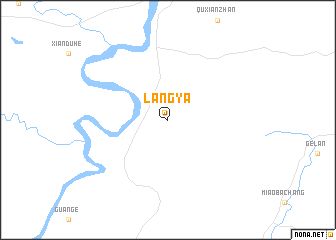 map of Langya