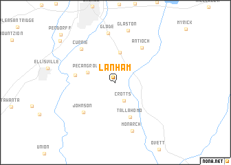 map of Lanham