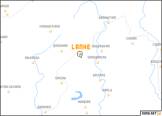 map of Lanhe