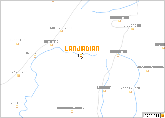 map of Lanjiadian