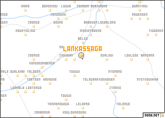 map of Lankassaga