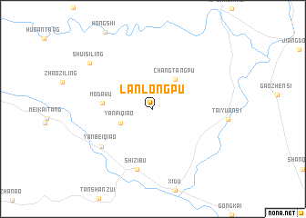 map of Lanlongpu