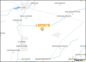 map of Lannaya
