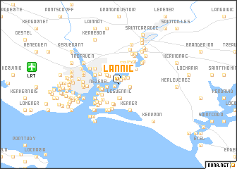 map of Lannic