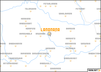 map of Lanonana