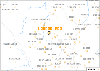 map of La Nopalera