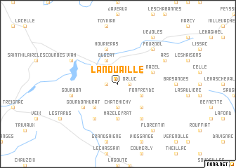 map of La Nouaille