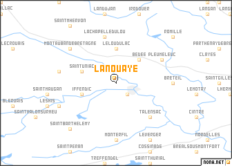 map of La Nouaye