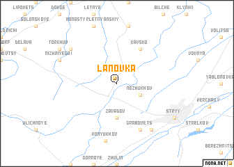 map of Lanovka