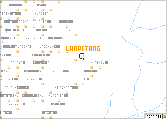 map of Lanpa-tang