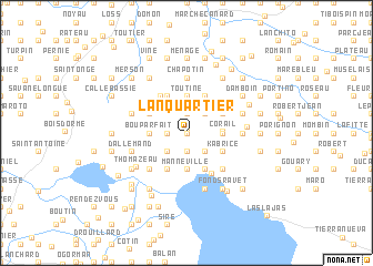 map of Lan Quartier