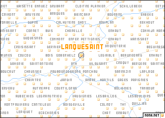 map of Lanquesaint