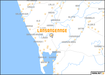 map of Lansangennge