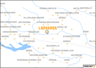 map of Lanseros